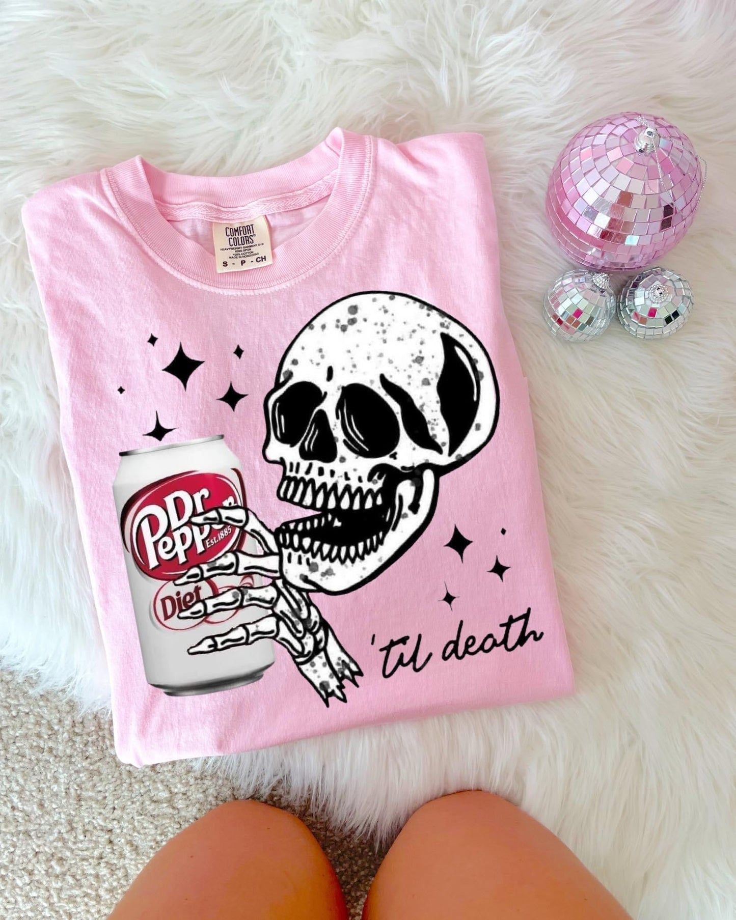 Til Death Pop Graphic Sweatshirt