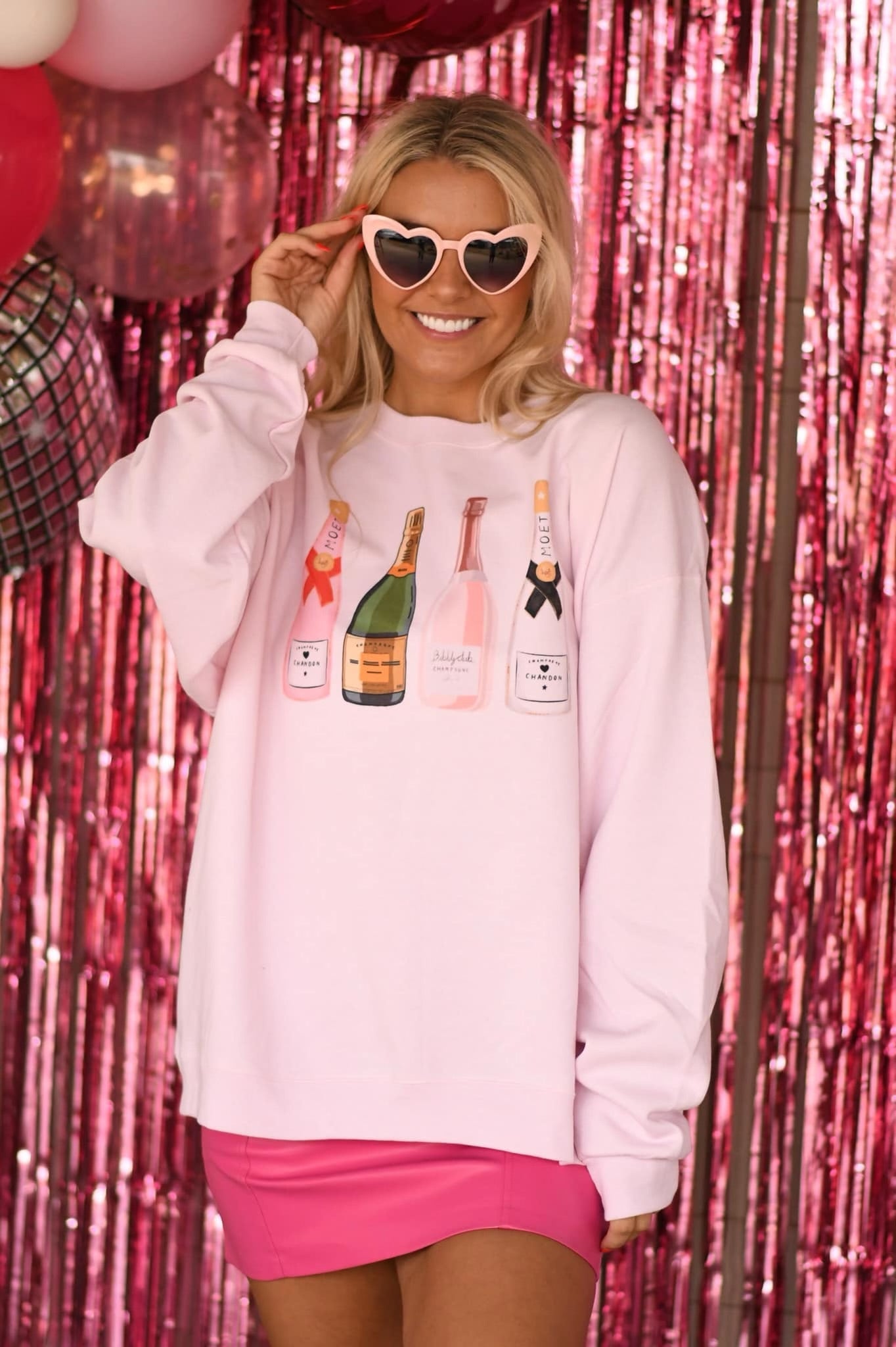 Sweetheart Champagne Tee/ Sweatshirt