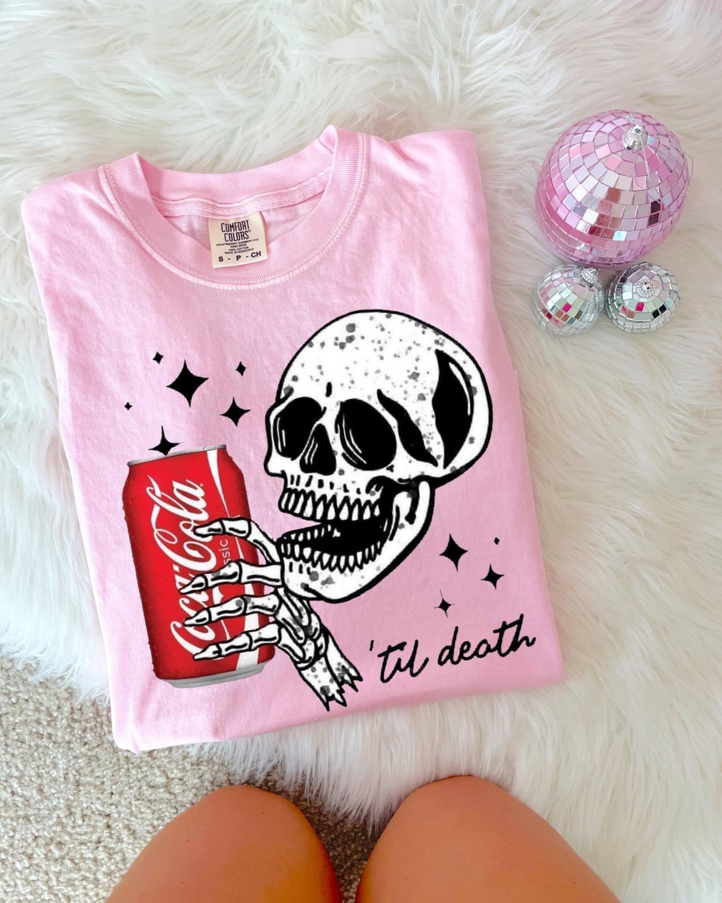 Til Death Pop Graphic Sweatshirt