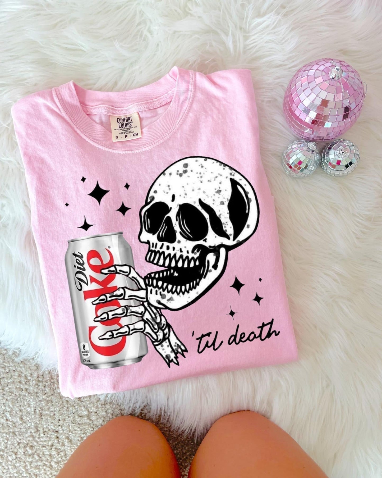 Til Death Pop Graphic Sweatshirt