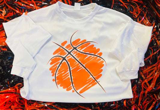 Basketball Sketch Tee/Long Sleeve Dri Fit